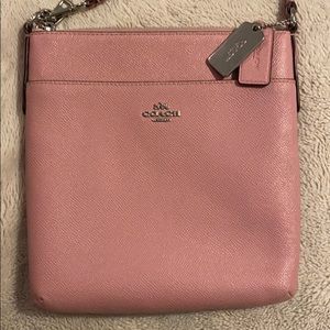 COACH Kitt Leather Messenger Crossbody